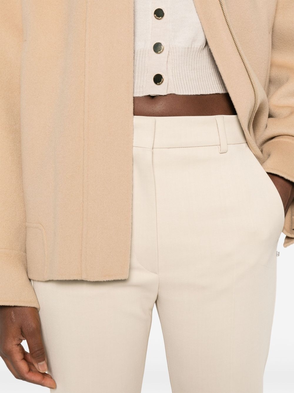 straight-leg trousers - 5