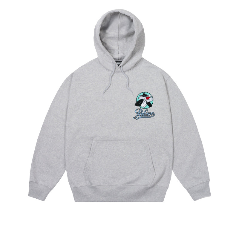 PALACE PALACE UGG LOONEY TUNES HOOD GREY MARL outlook