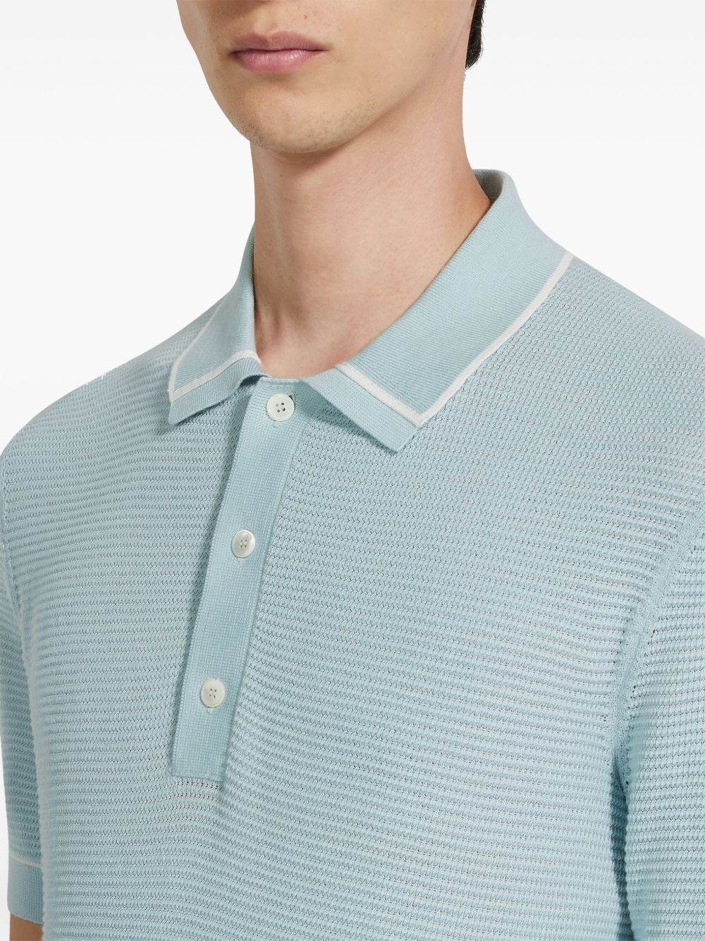 cotton polo shirt - 4