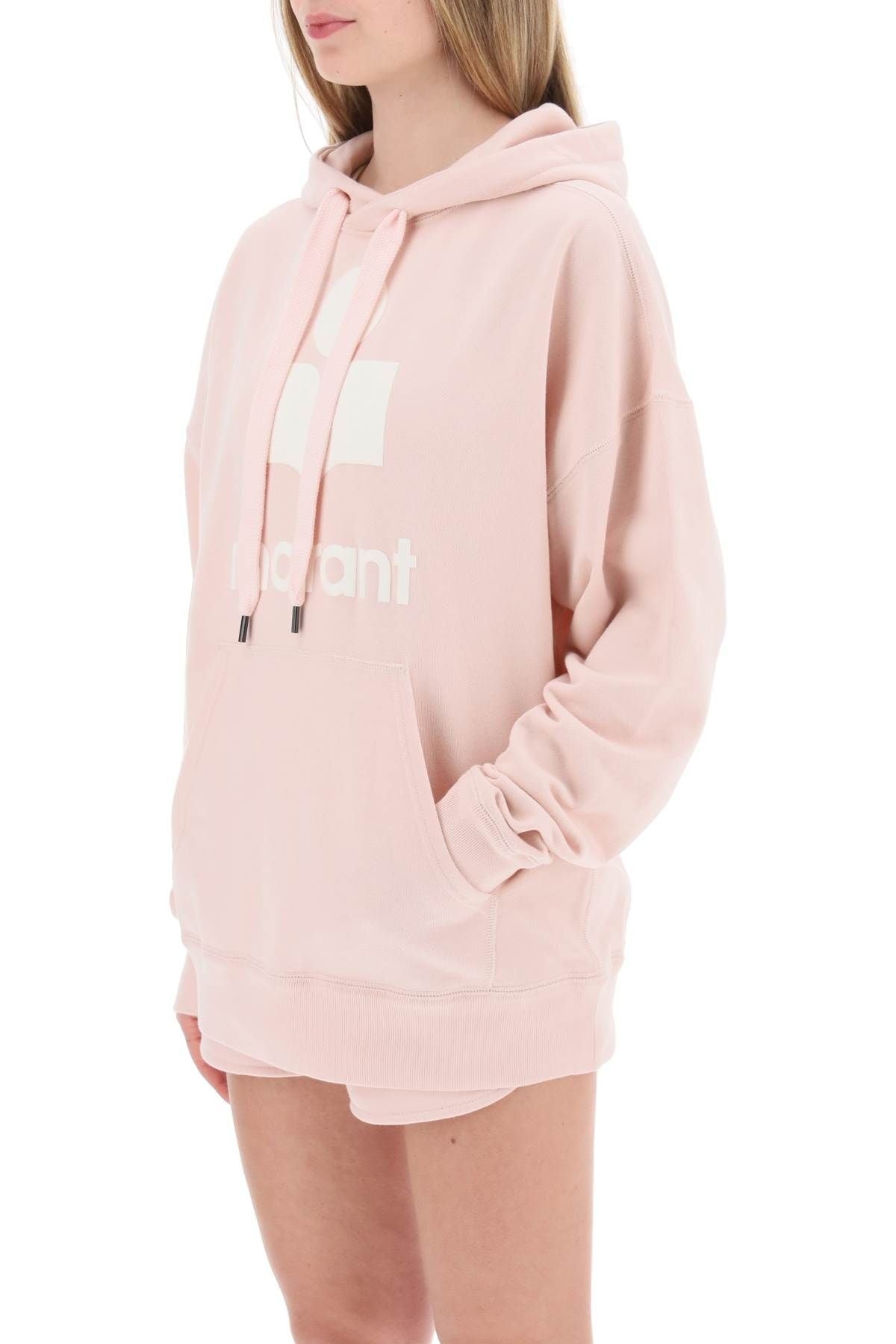 MANSEL HOODIE WITH FLOCKED LOGO - 10