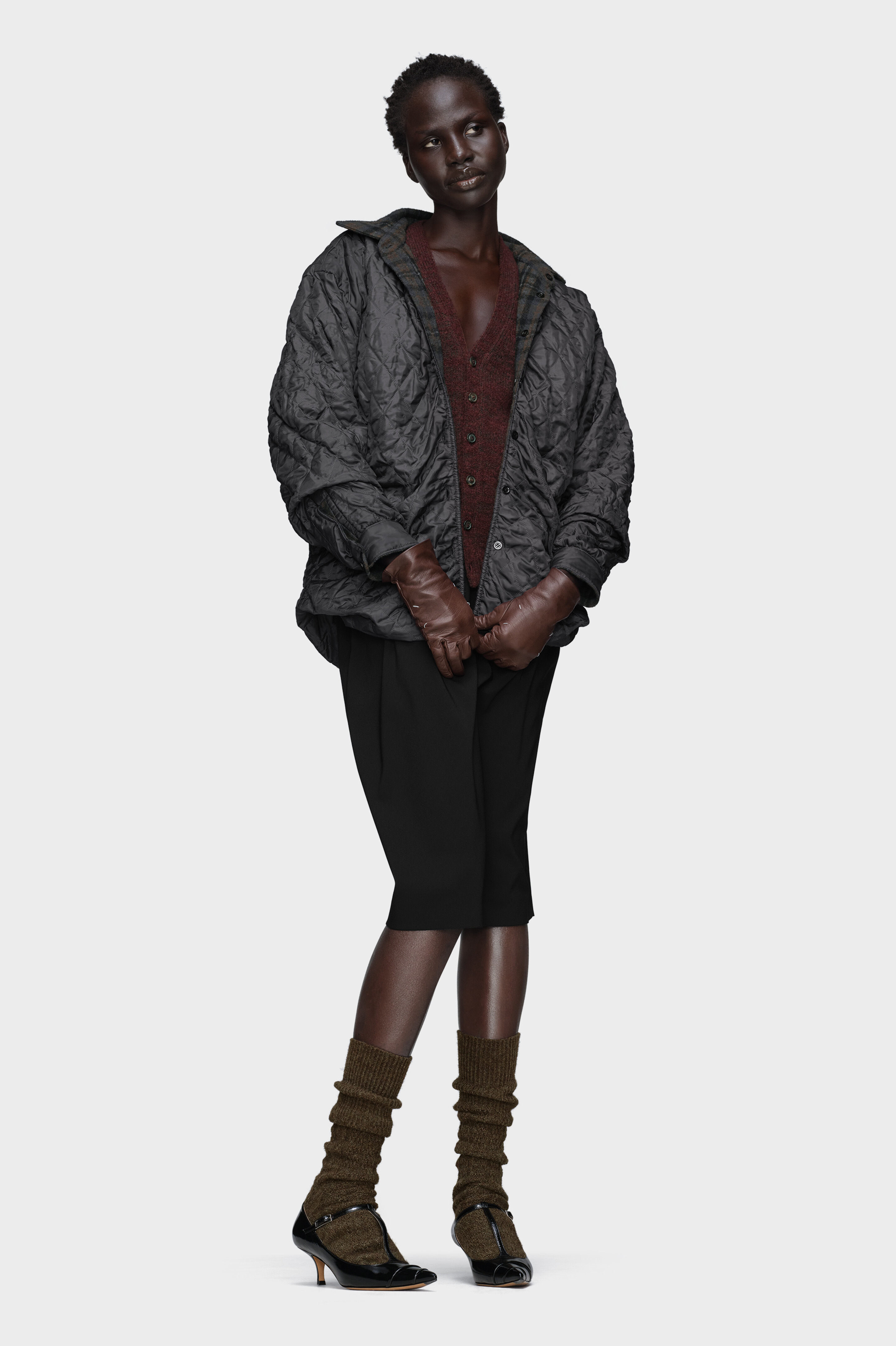 Quilted shirt-jacket - 7
