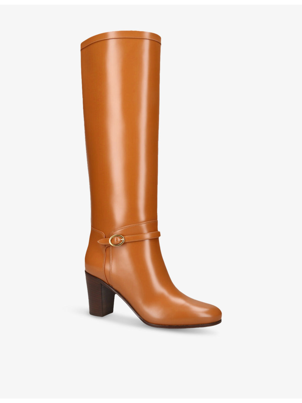 Pattie 75 leather knee-high boots - 3