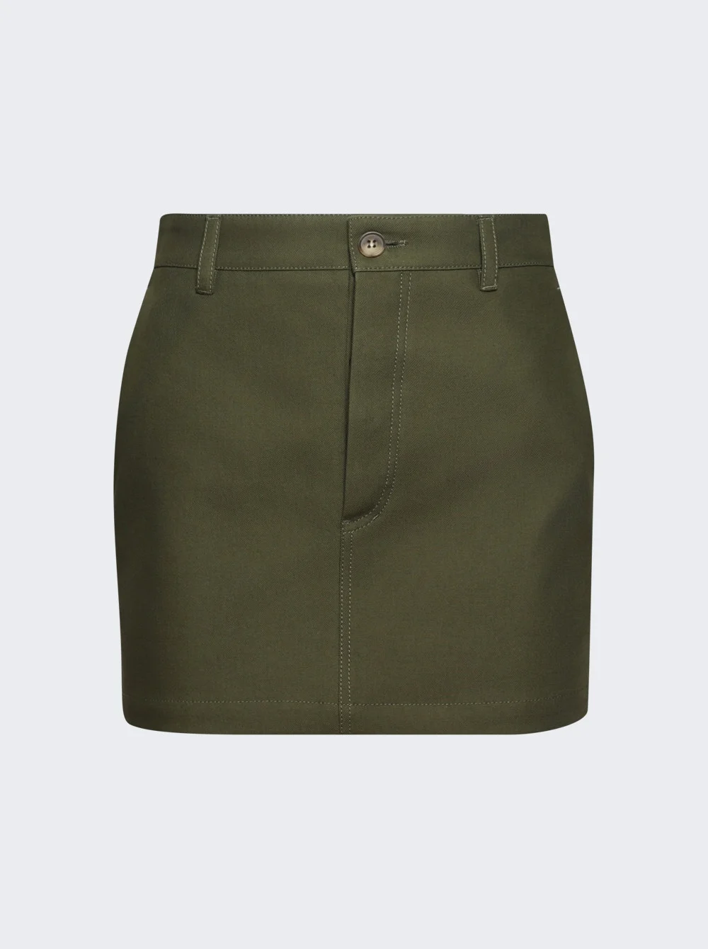Drill Mini Skirt Military - 1