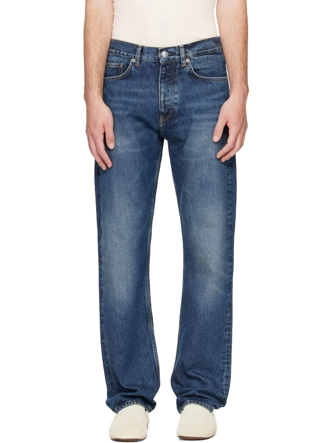 Navy Standard Jeans - 1