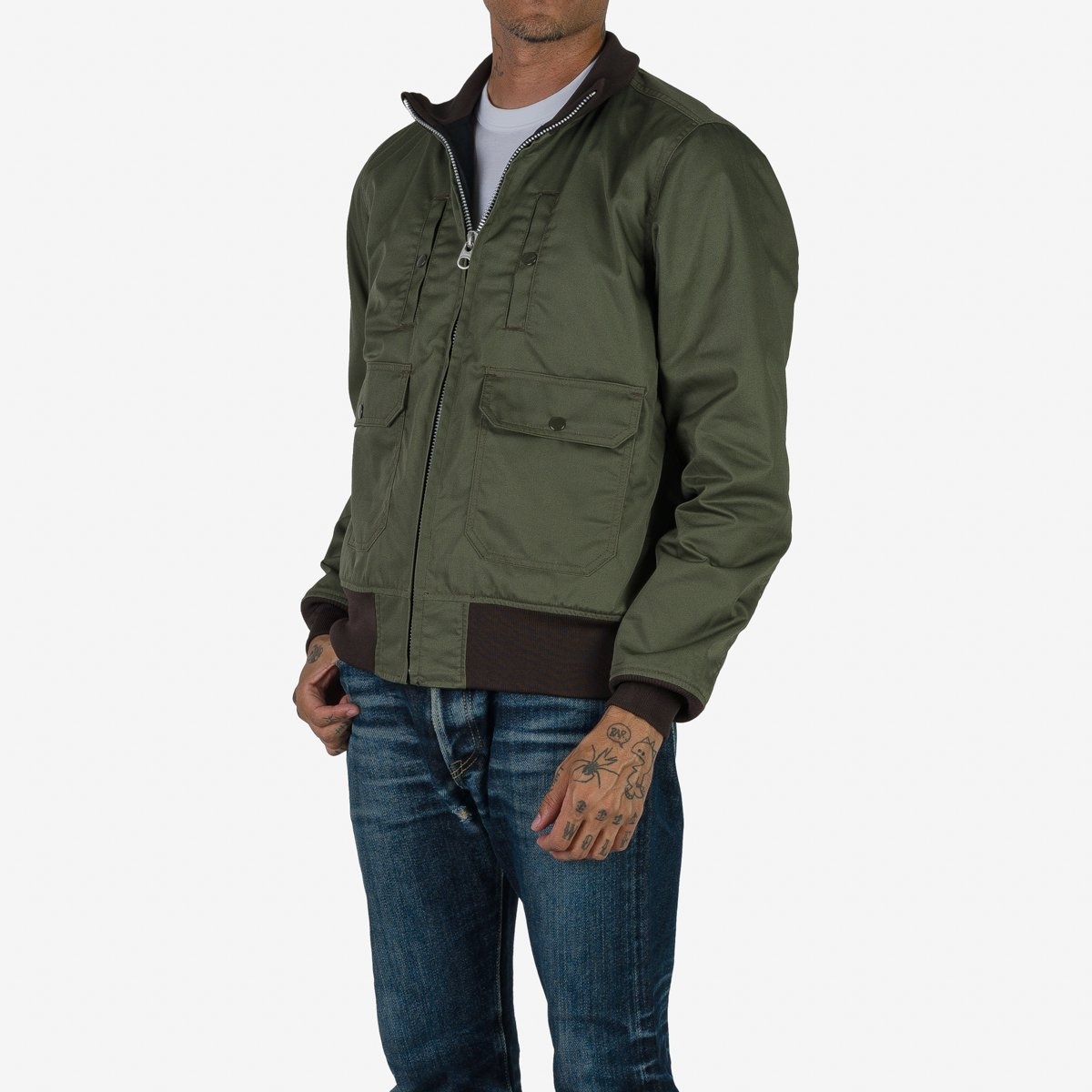 IHJ-130-BLK Reversible Tanker Jacket - Black - 15