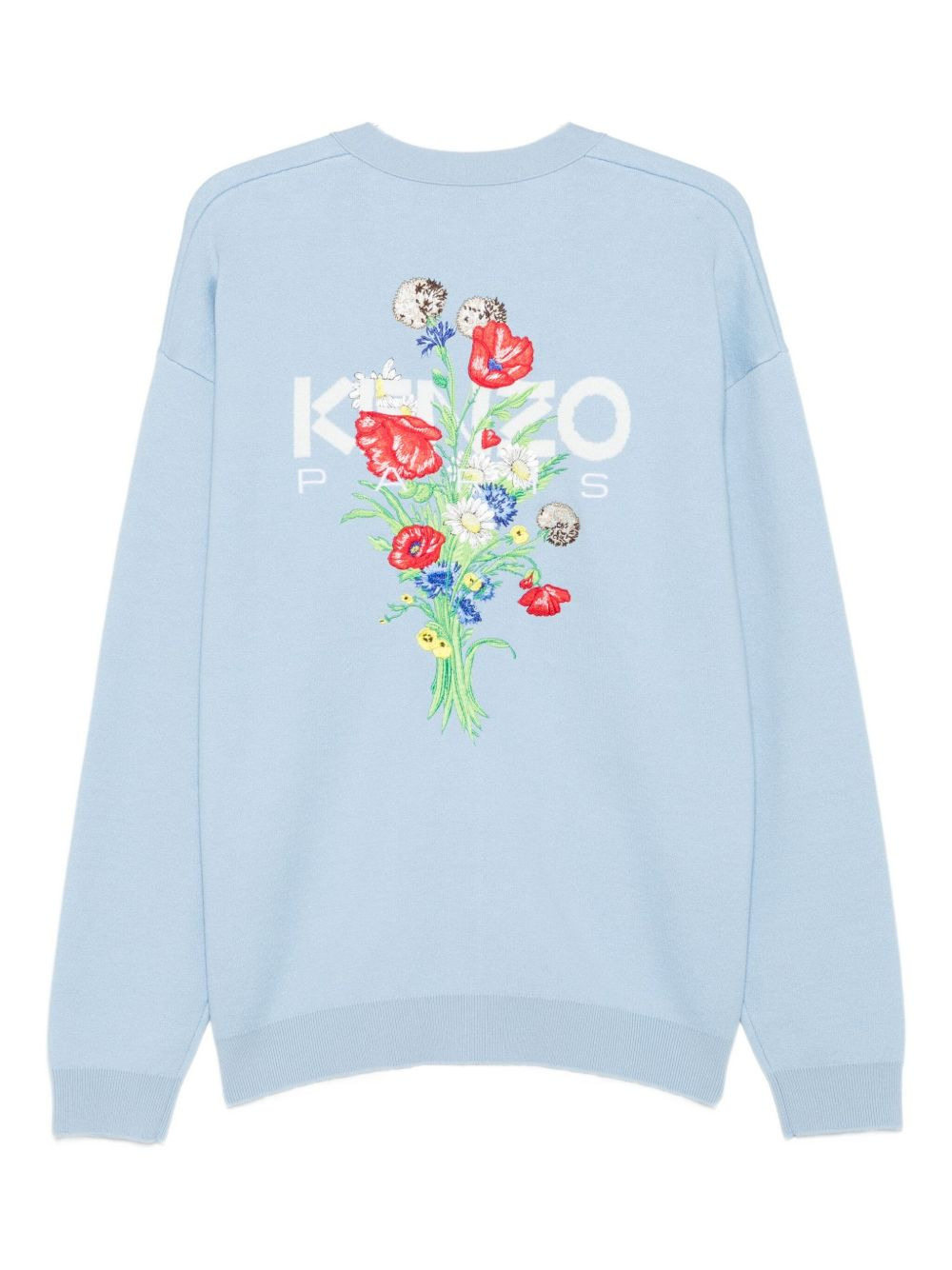 embroidered cotton-blend cardigan - 2
