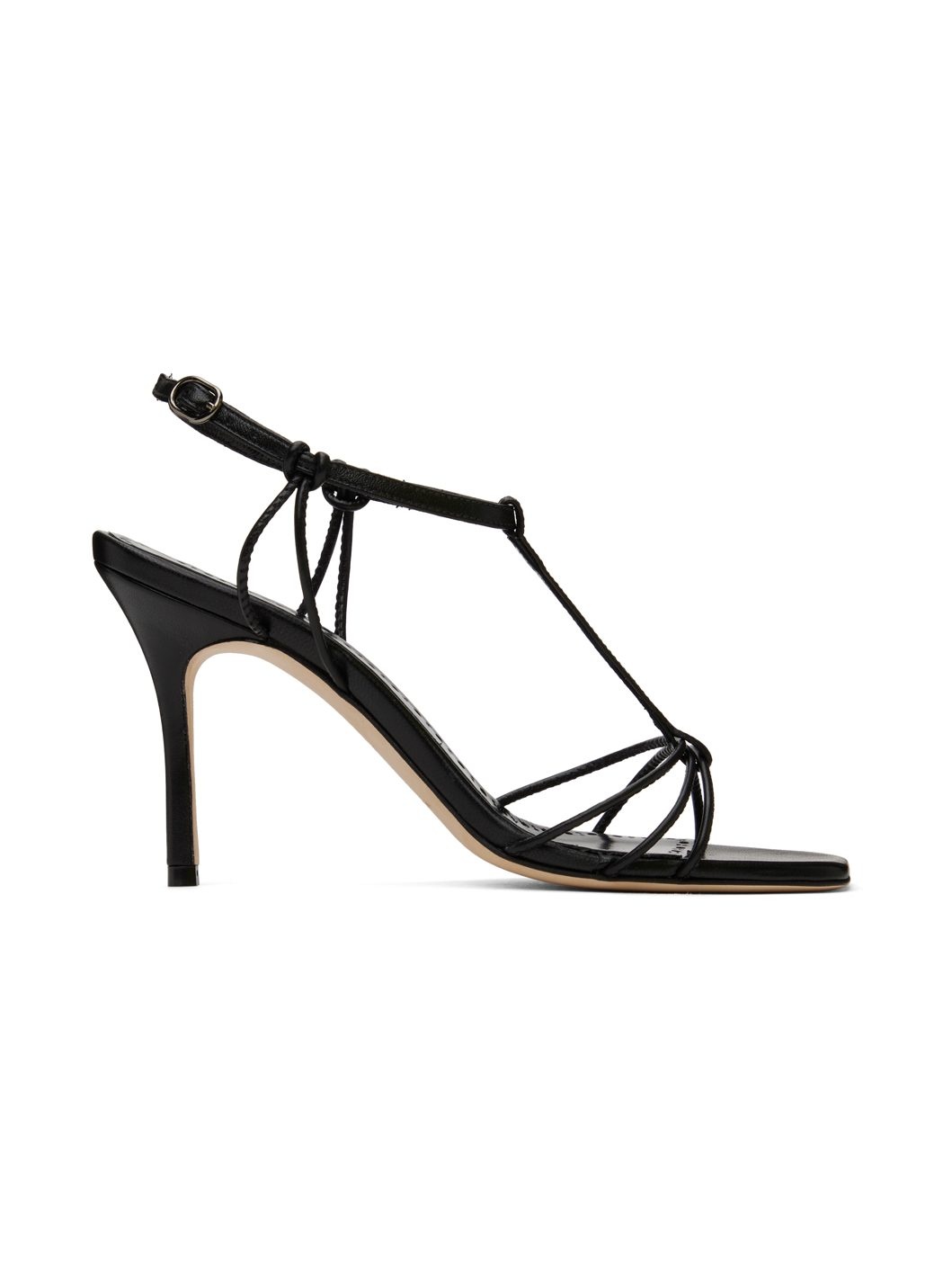 Black Tabarekhi Heeled Sandals - 1