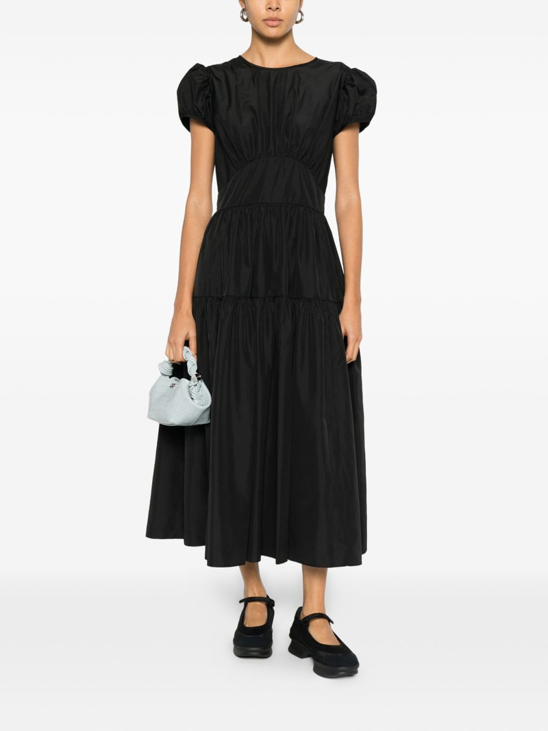CECILIE BAHNSEN tiered puff-sleeve dress outlook