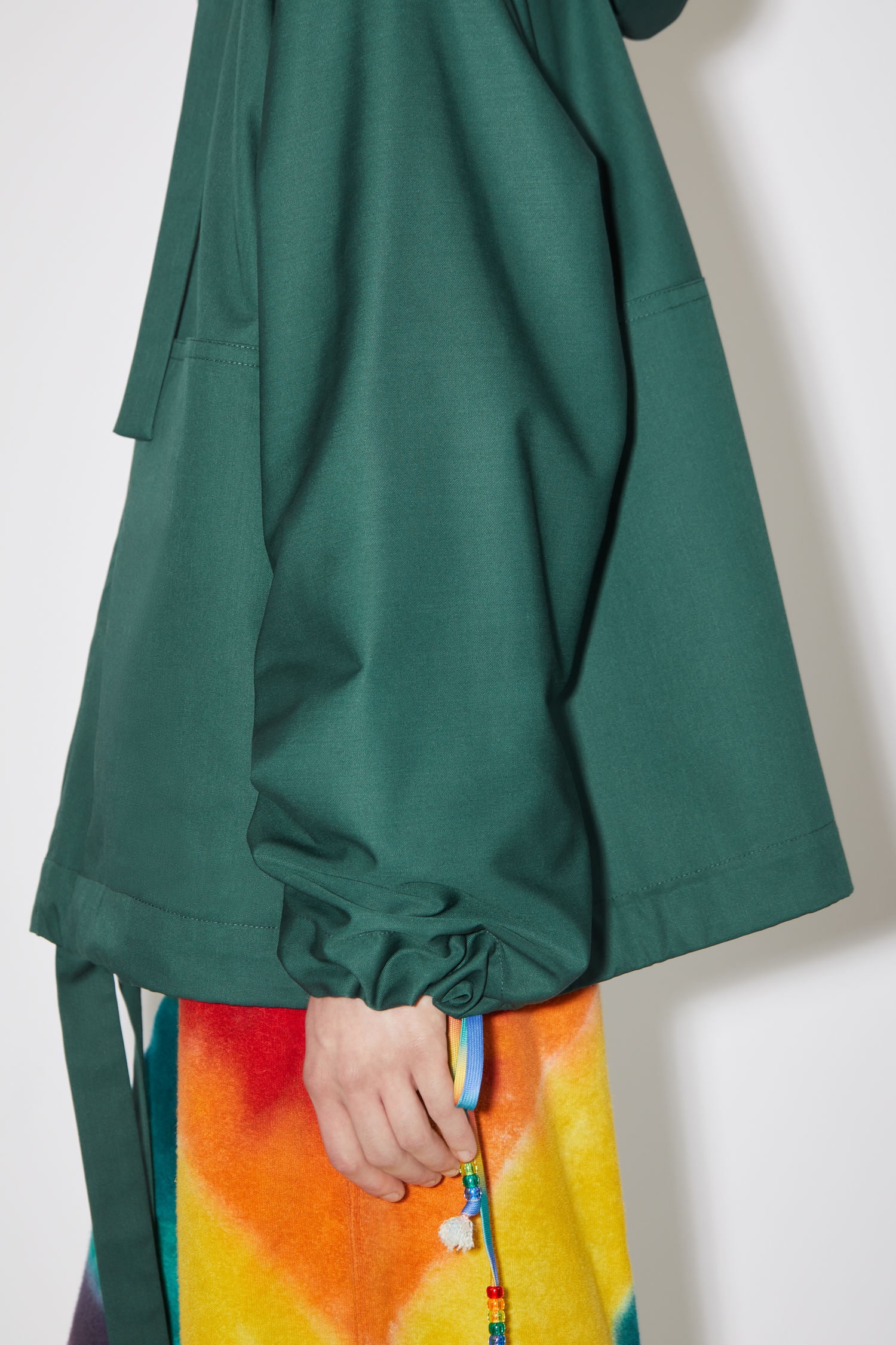 Hooded jacket - Forest green - 5