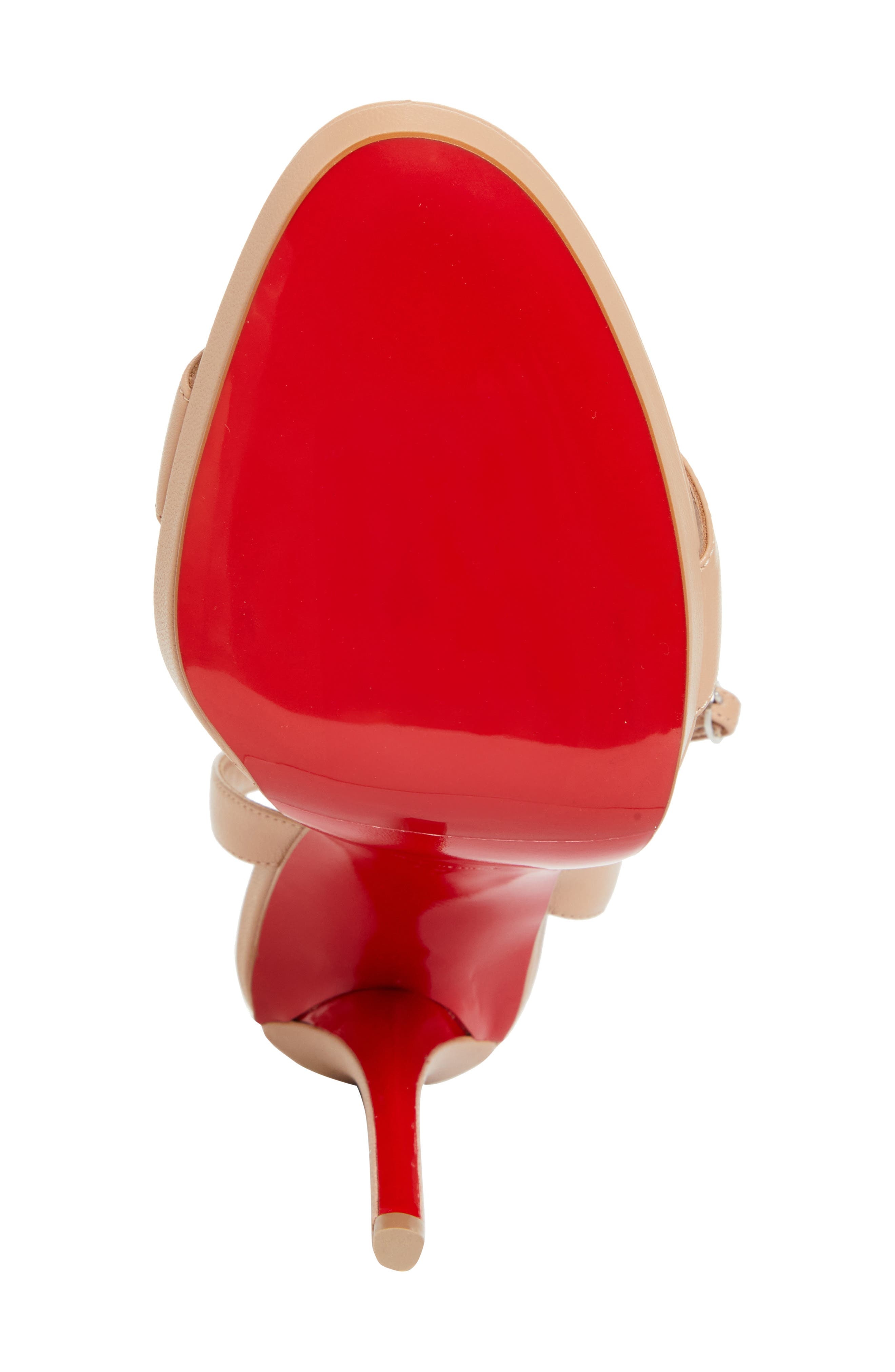 Christian Louboutin Miss Z Queen Sandal in Blush/Lin Blush at Nordstrom - 6