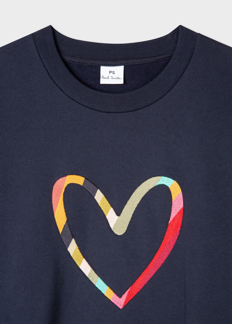 Paul Smith Embroidered 'Swirl Heart' Sweatshirt outlook