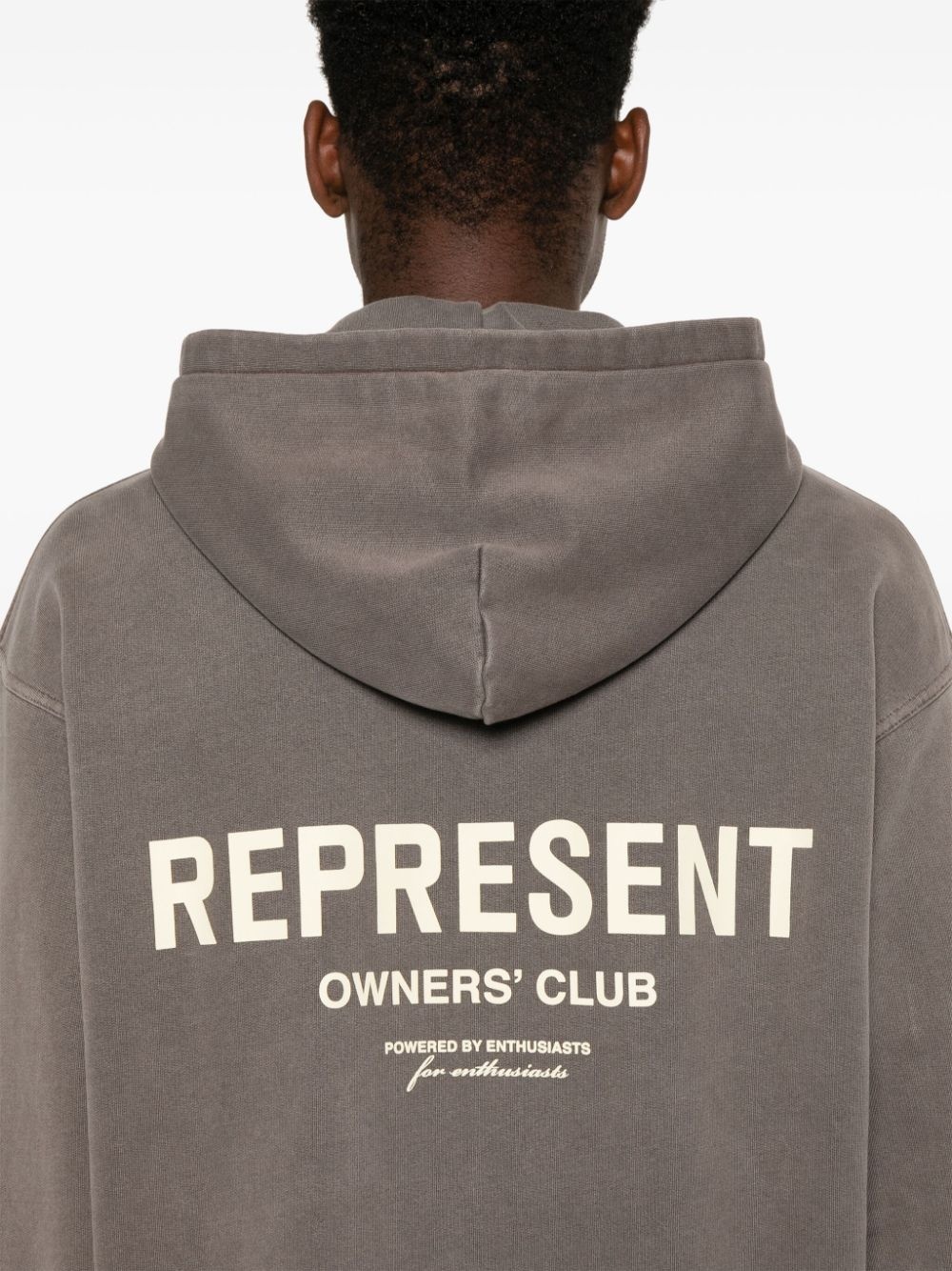 logo-print hoodie - 5