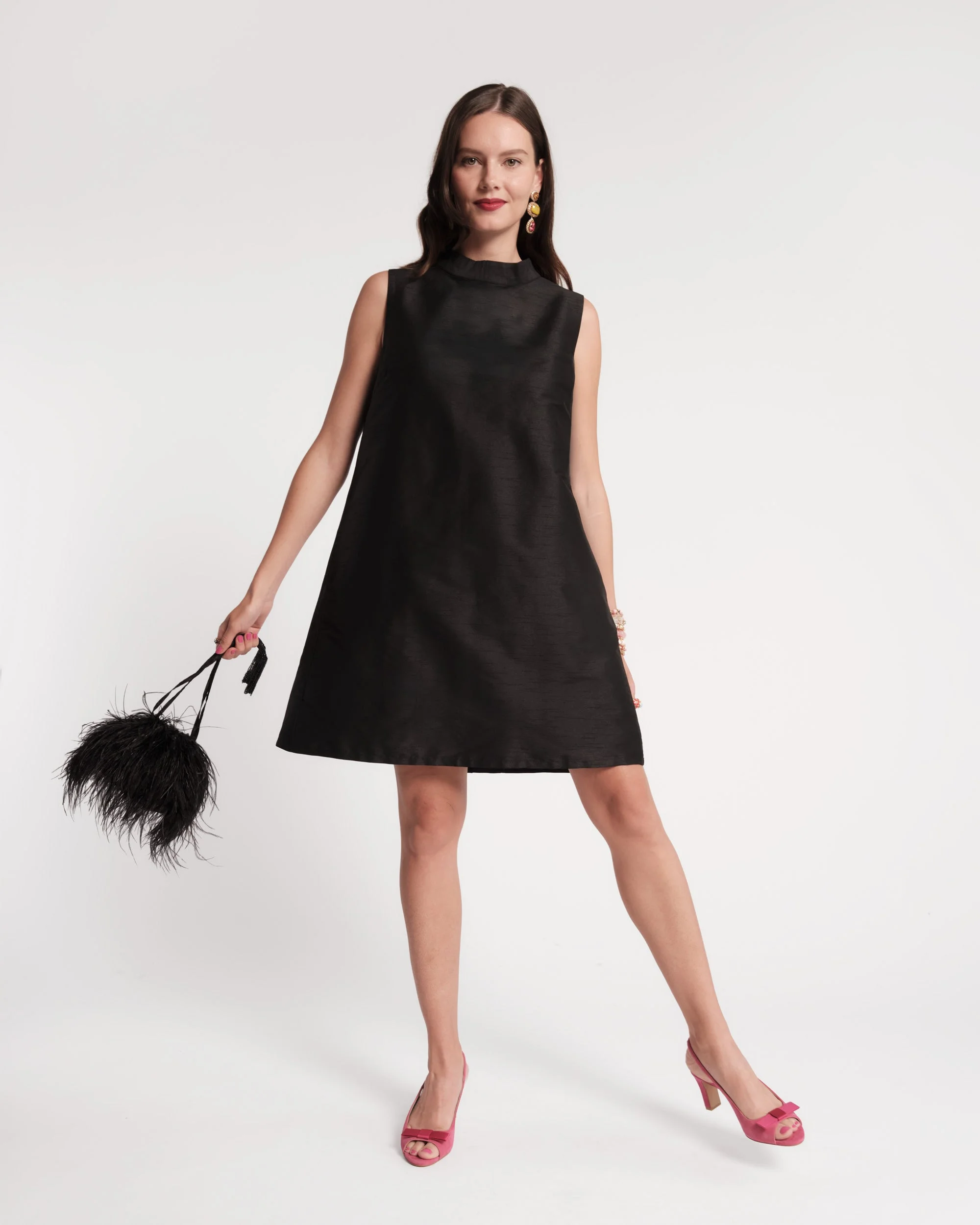 Sleeveless Diplomat Mini Dress - 1
