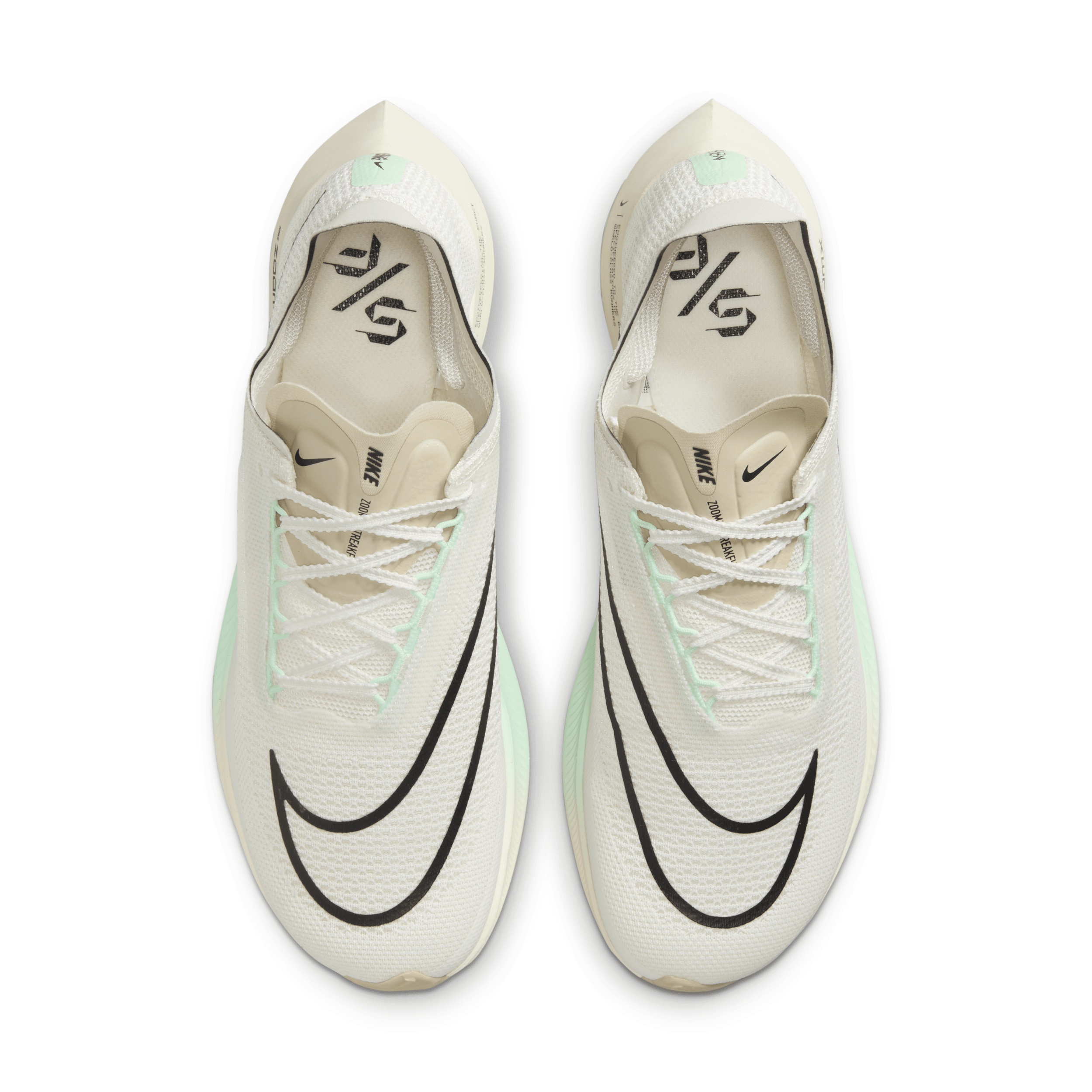 Nike ZoomX Streakfly Shoes‎ Mens 7.5 White Racing Running Sneakers FV0166-101 Nike ZoomX StreakFly Shoes White Silver Metallic DJ6566-101  main image 4