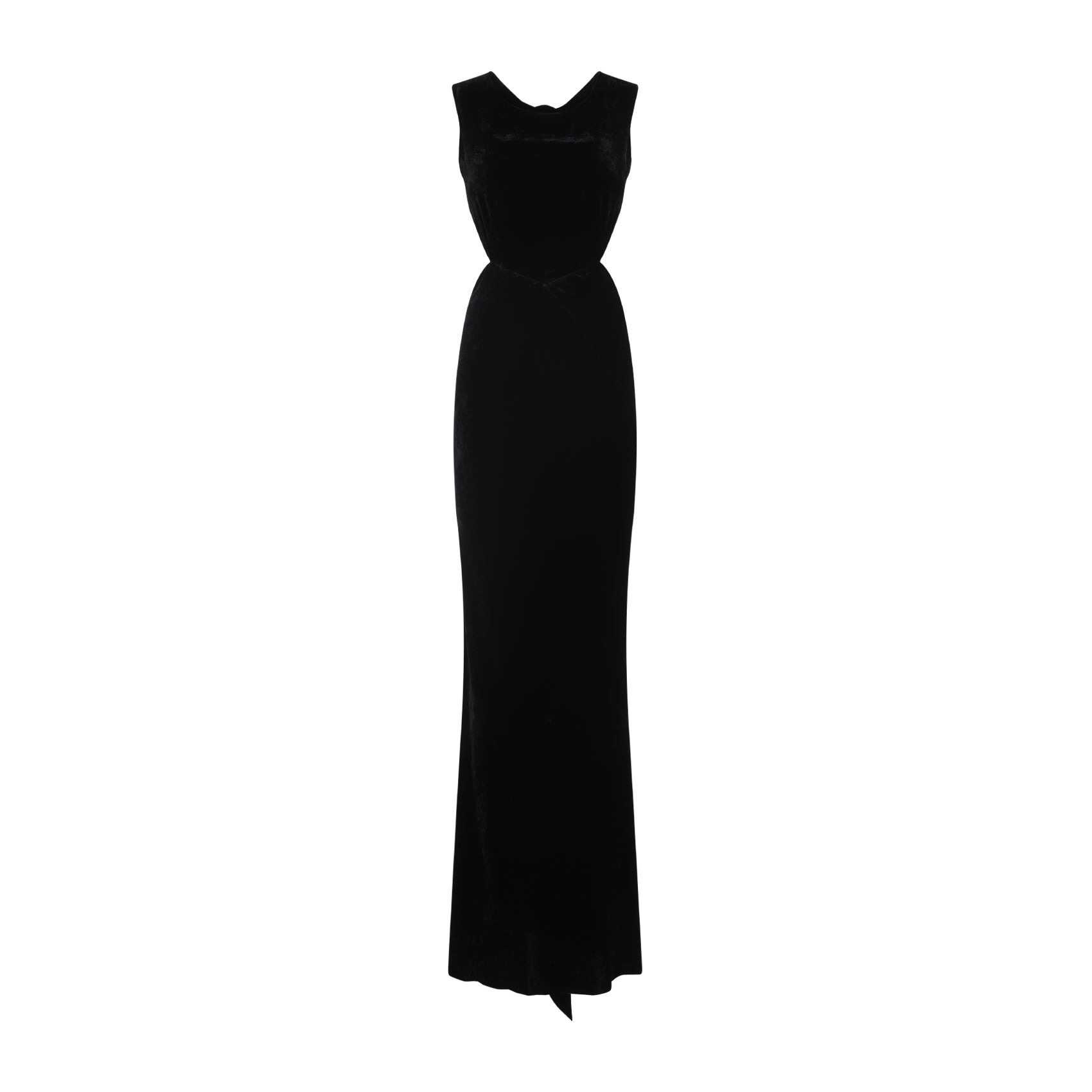 Rick Owens Open Back Gown Long Dress Women - 1