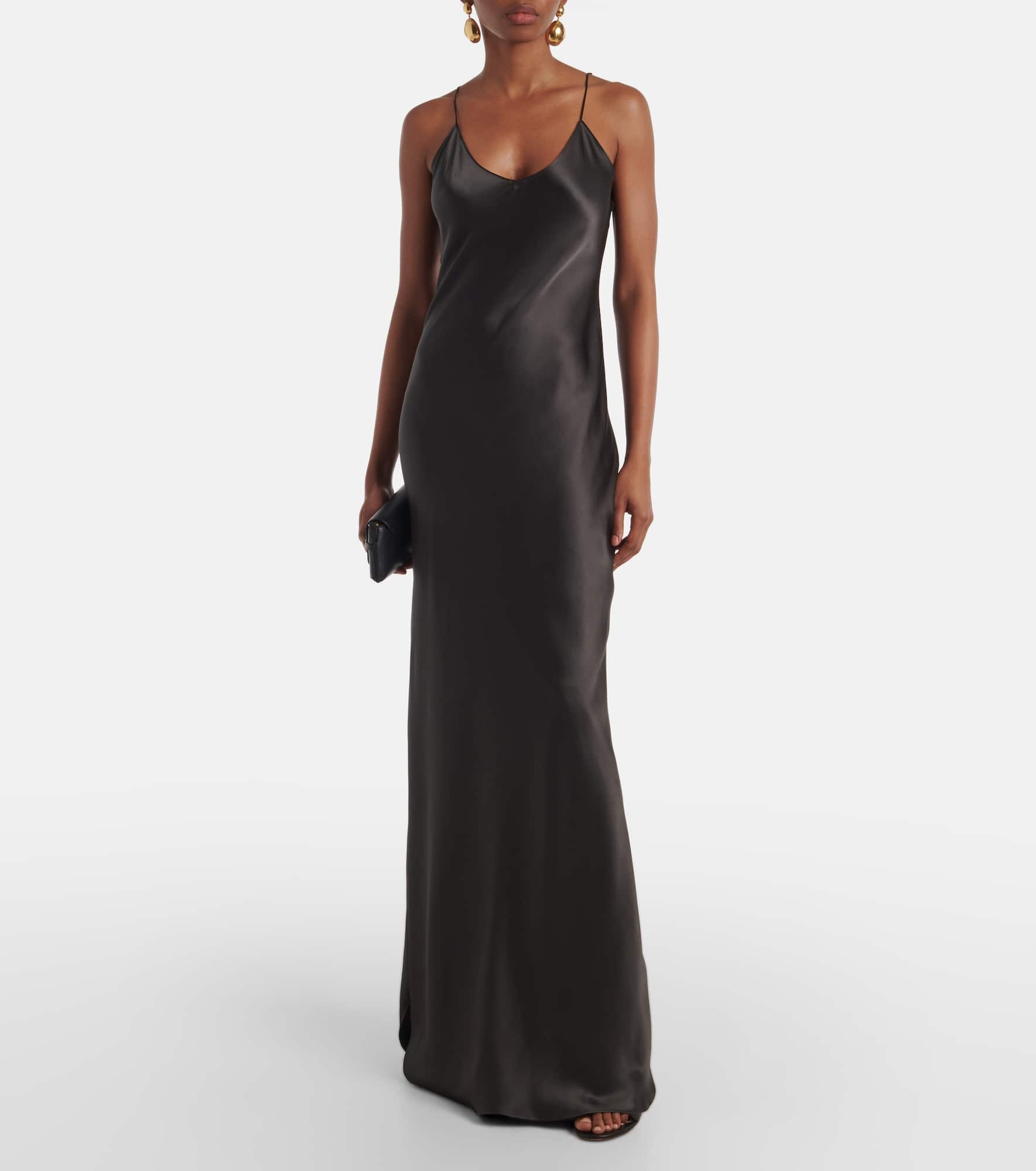 Silk slip dress - 2