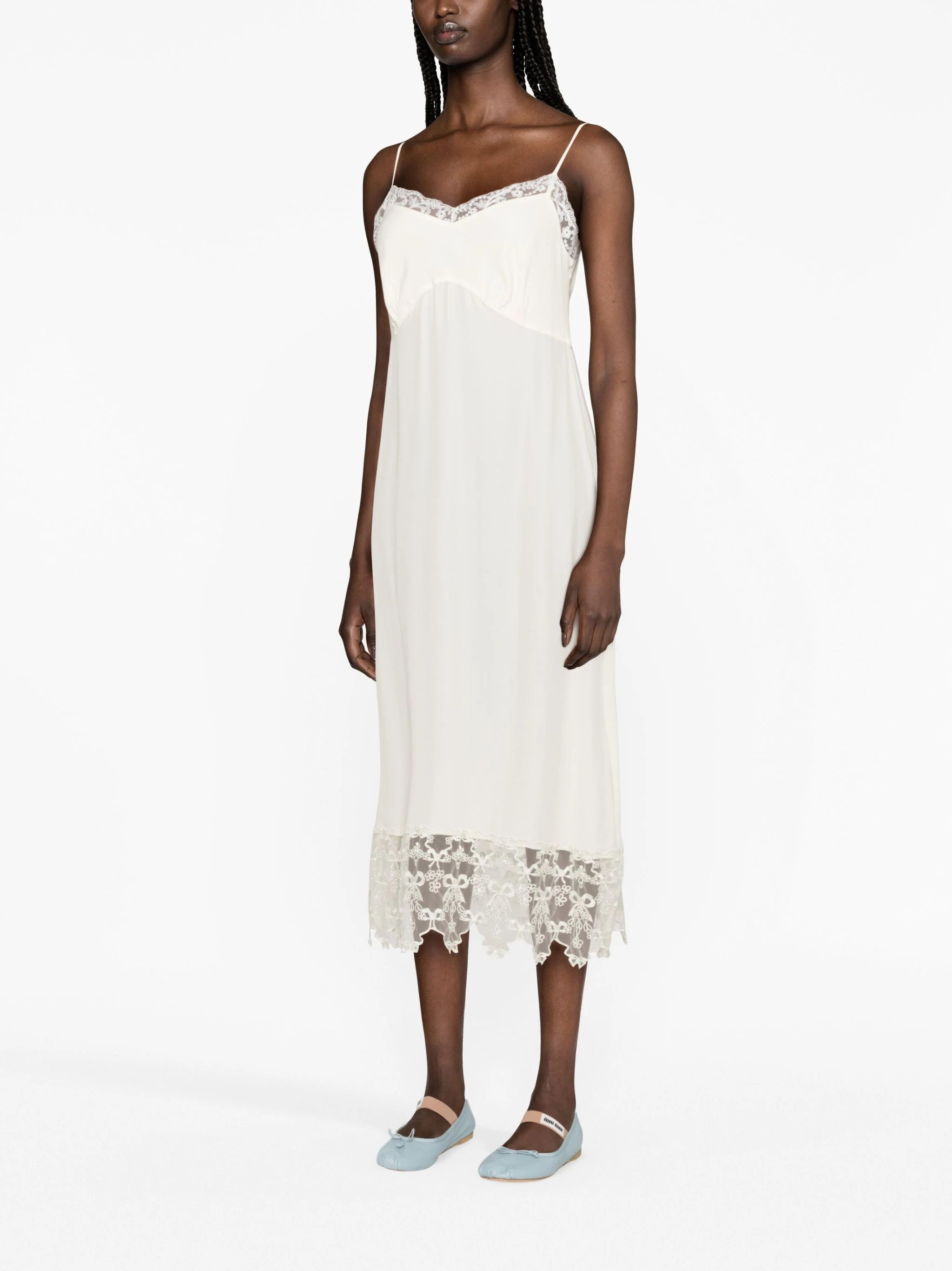 Simone Rocha SIMONE ROCHA Women W/Lace Trim Slip Dress