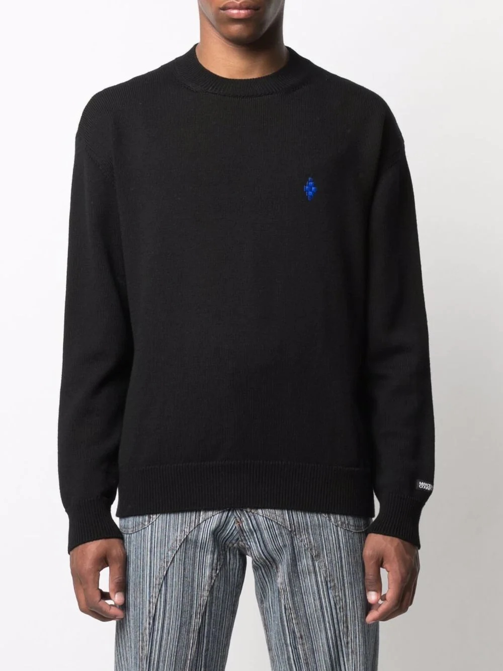 embroidered logo jumper - 3