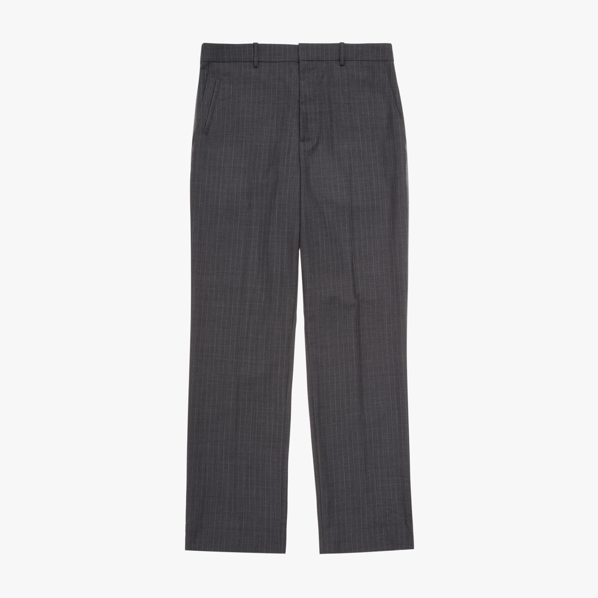 STRIPED WOOL PANT - 1