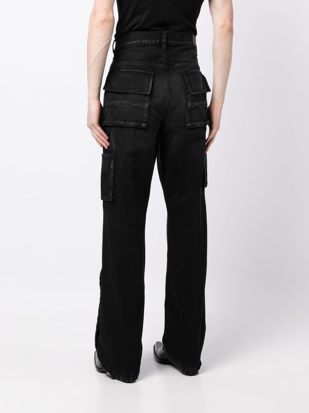 mid-rise straight jeans - 4