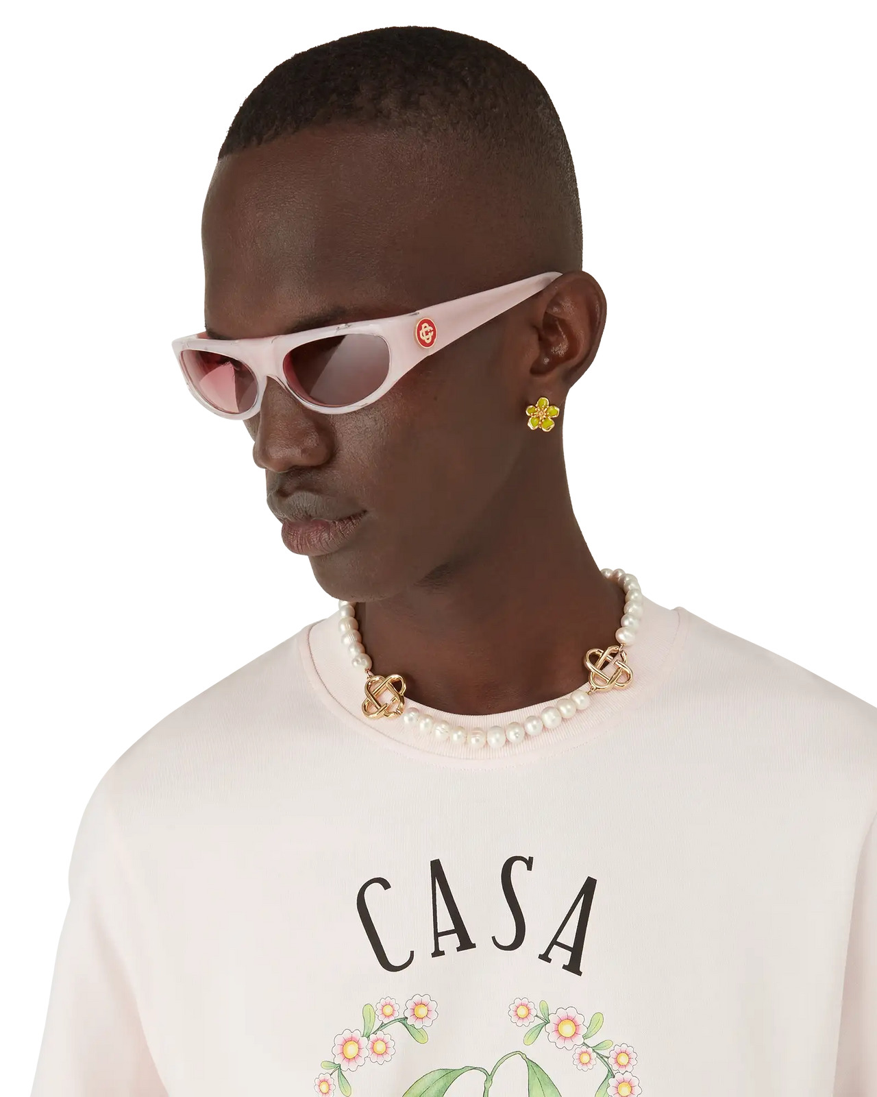 Pink Sport Sunglasses | Casablanca Paris - 4