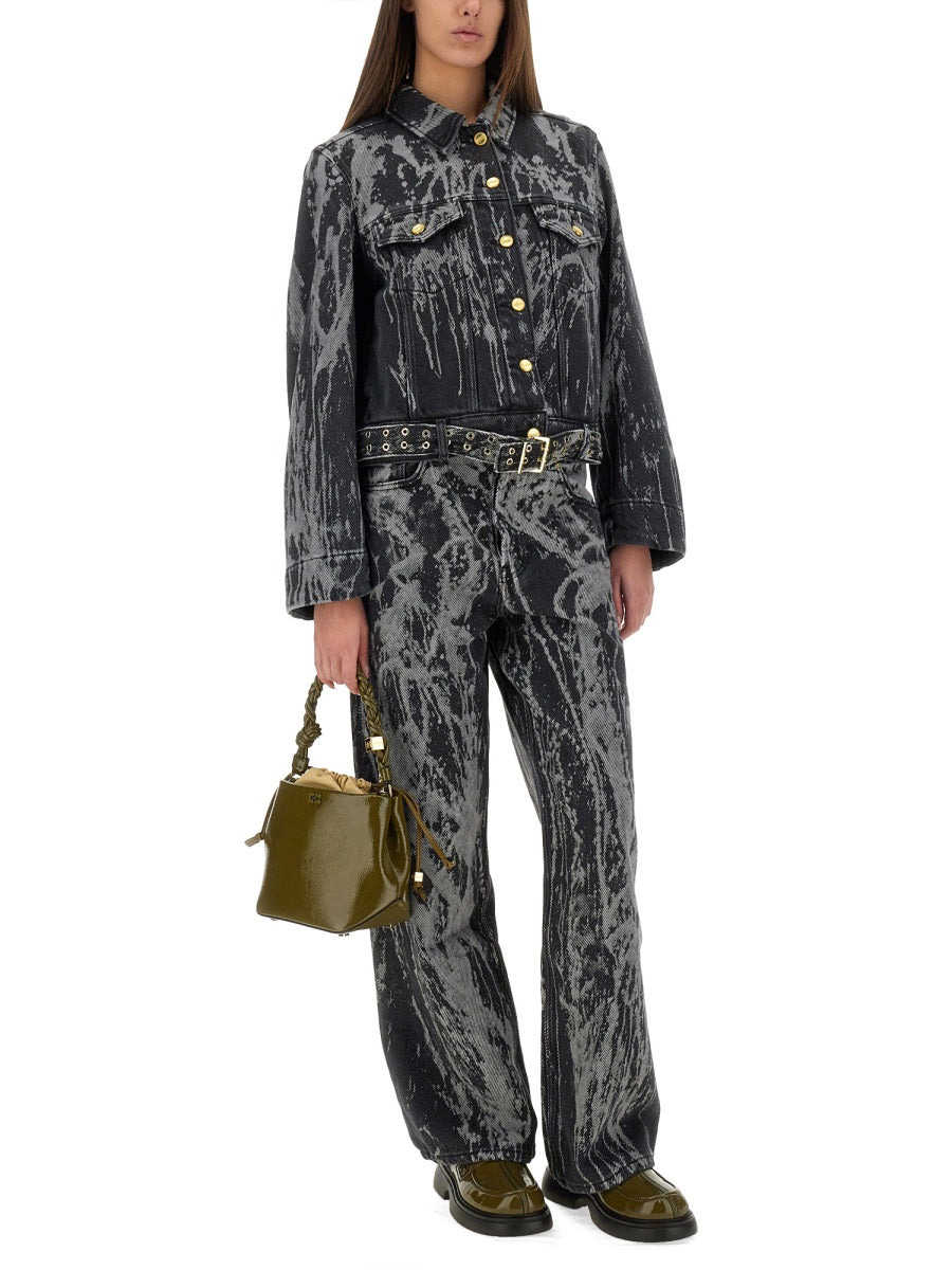 Ganni Women Heavy Denim Jacket - 2
