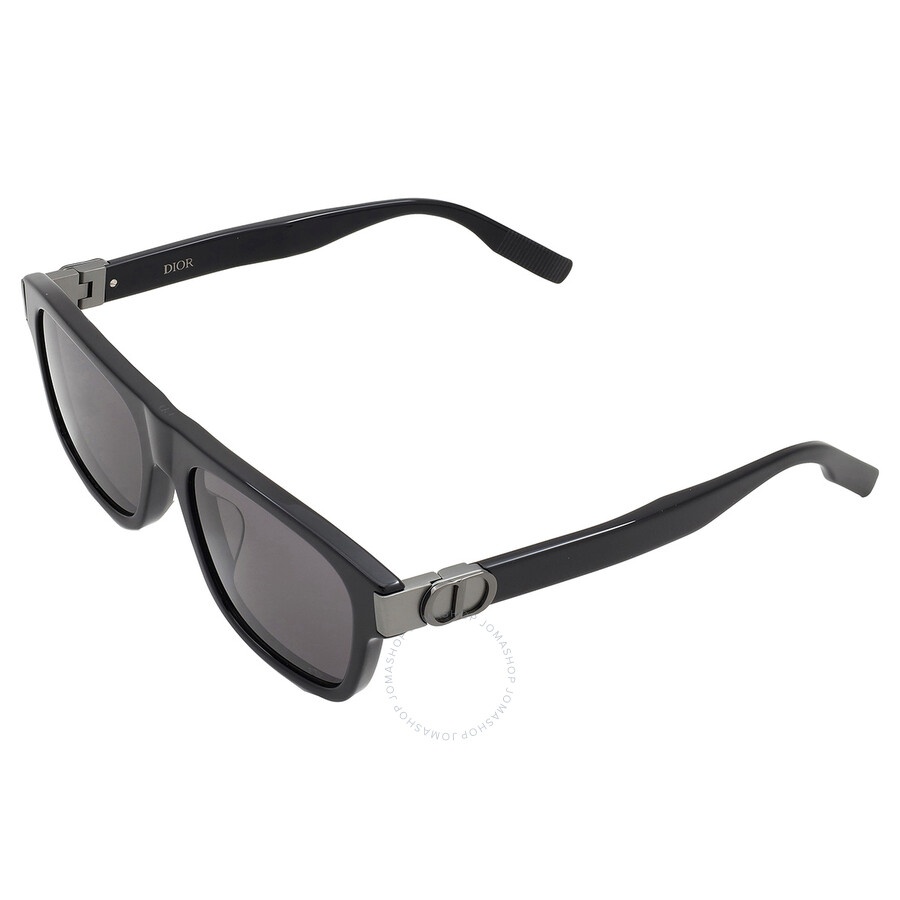 Dior CD ICON S3F Smoke Rectangular Men's Sunglasses DM40131F 01A 57 - 4