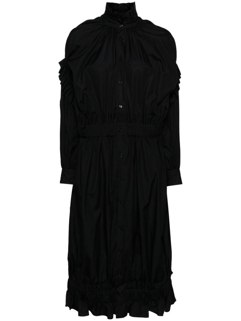 ruffle-detail dress 1