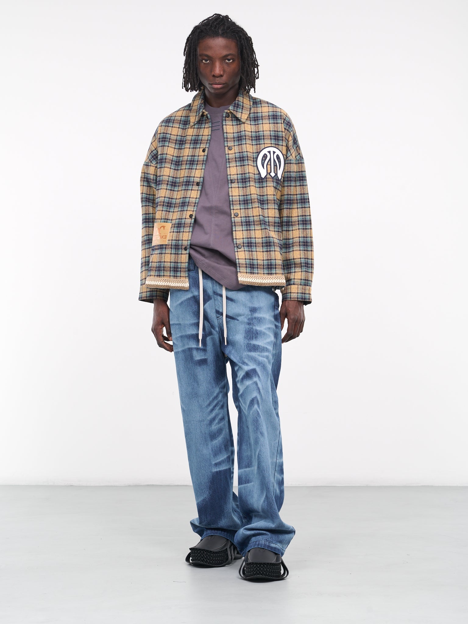 トップス NAMESAKE BILL WARM UP SHIRT BLACK S NAMESAKE Bill Warm Up Shirt – 082plus
