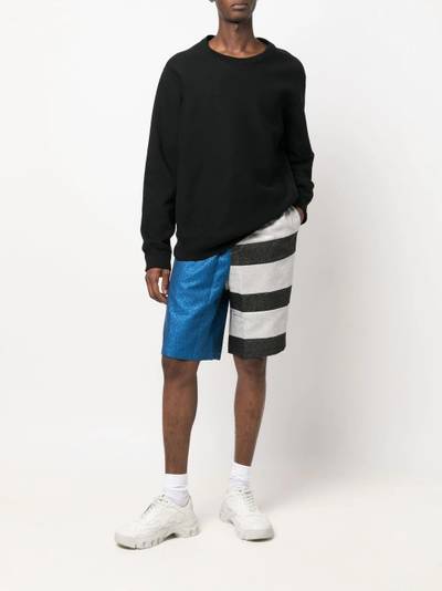 Fred Perry half-striped glitter shorts outlook