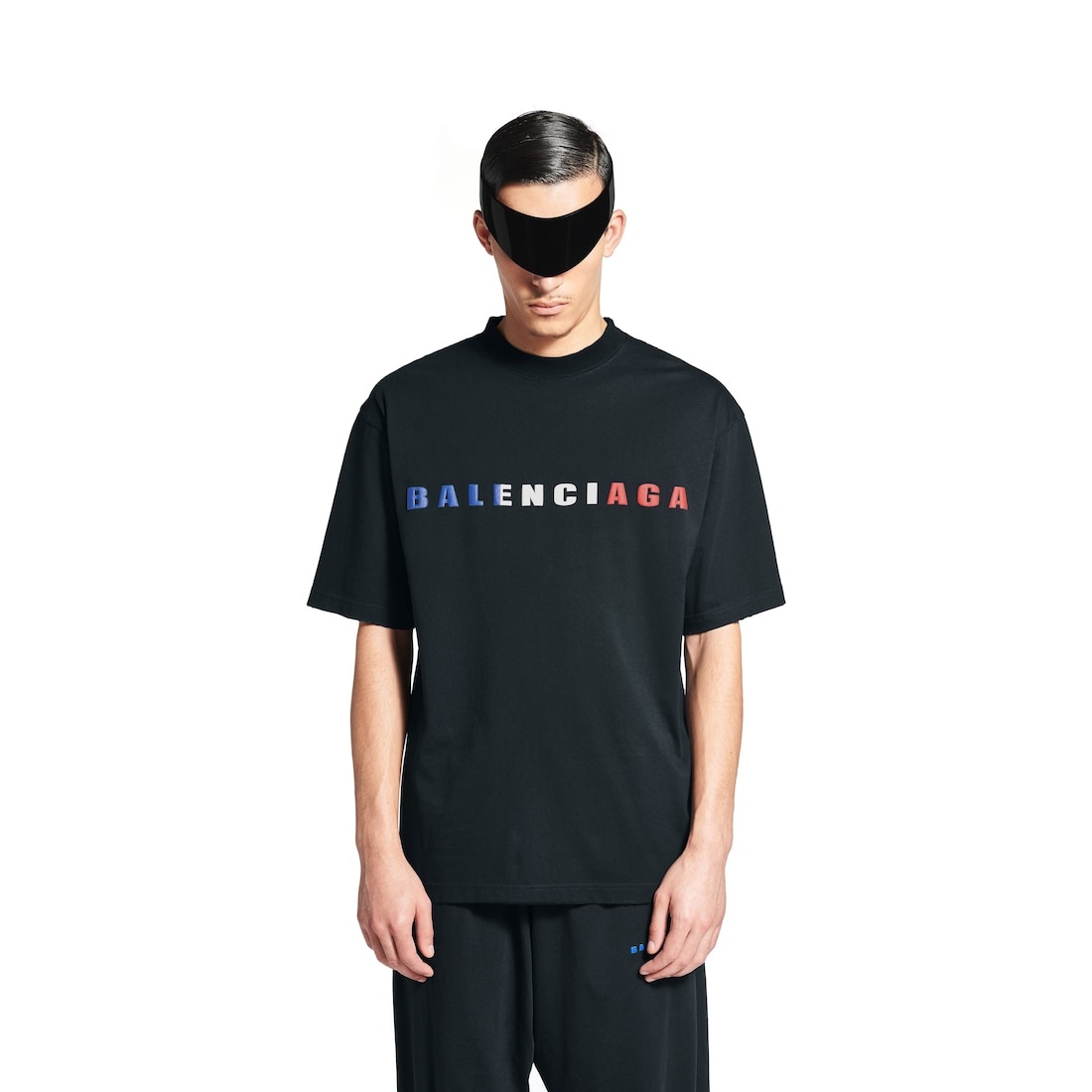 International T-shirt Medium Fit in Faded Black - 5