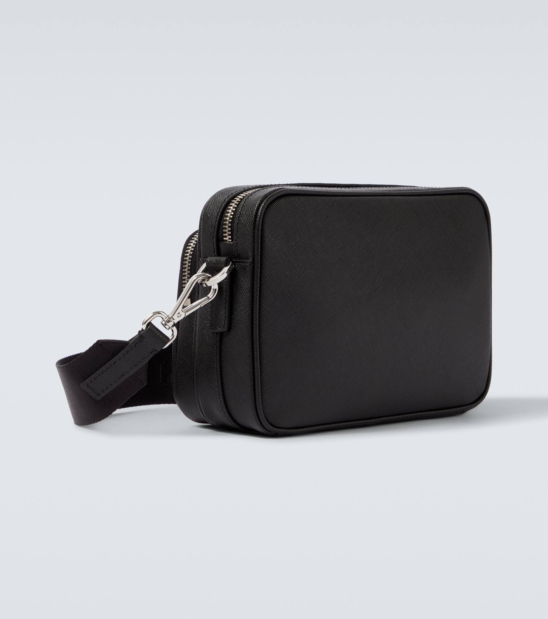 Saffiano leather shoulder bag - 5