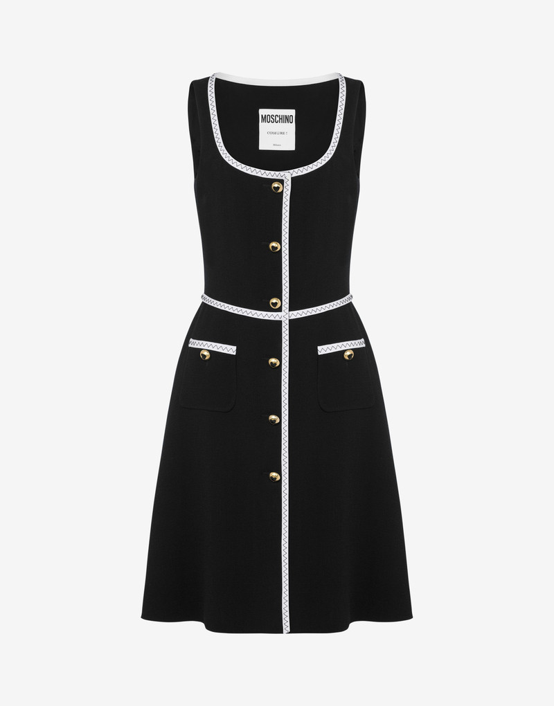 GOLD HEART BUTTONS DRESS 1
