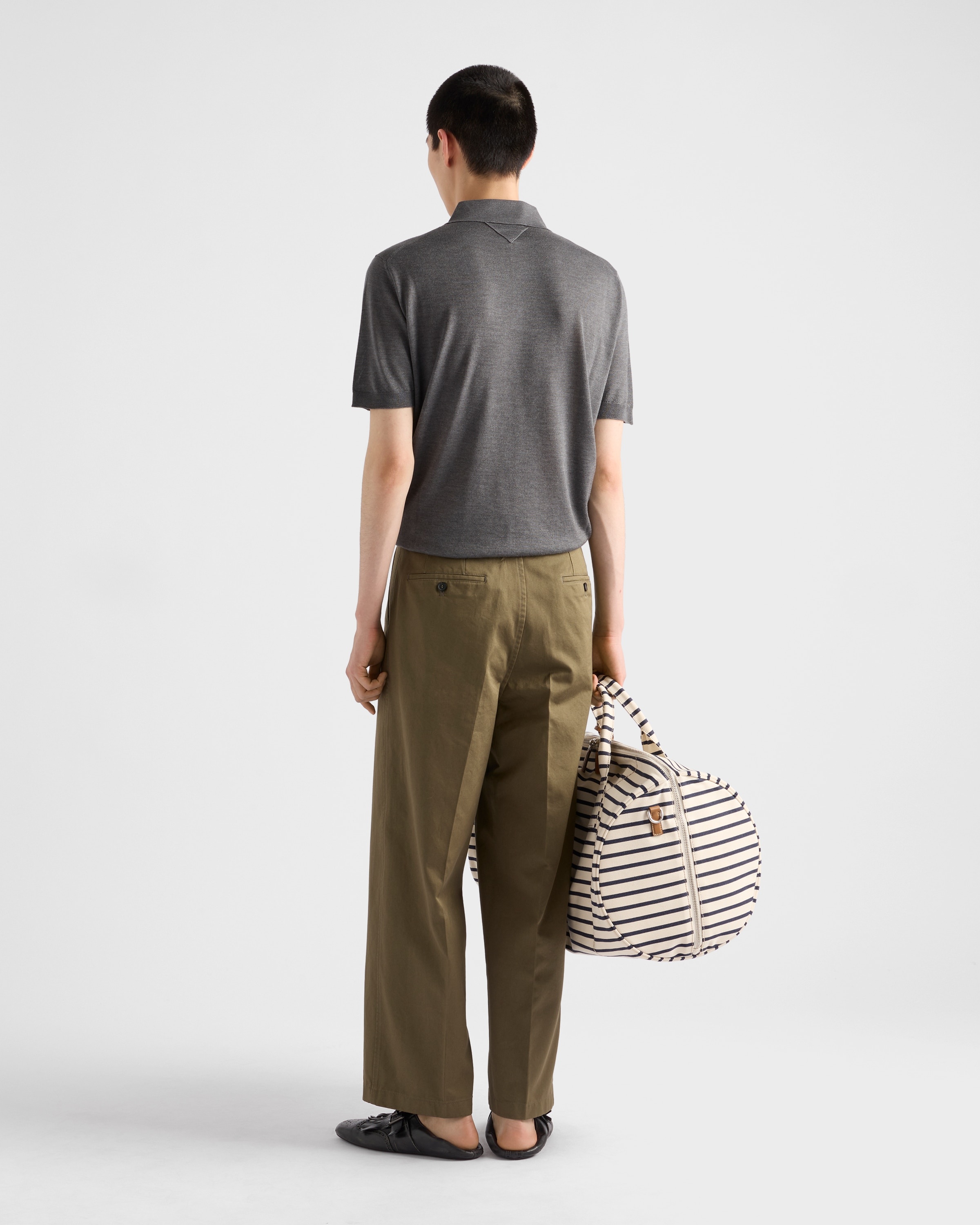 Cotton chino pants - 5