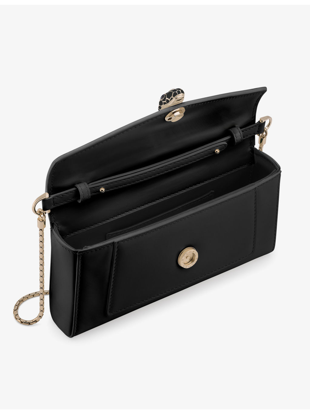 Serpenti Forever leather cross-body bag - 4