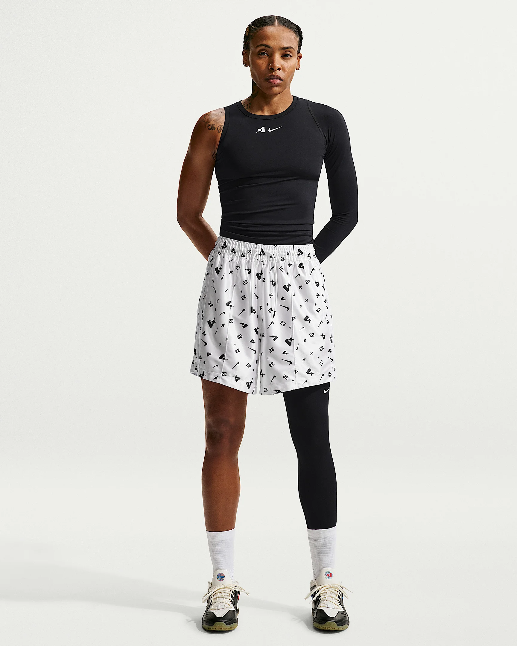 A'ja Wilson A'ja Wilson Women's Nike Dri-FIT Basketball Shorts - 1