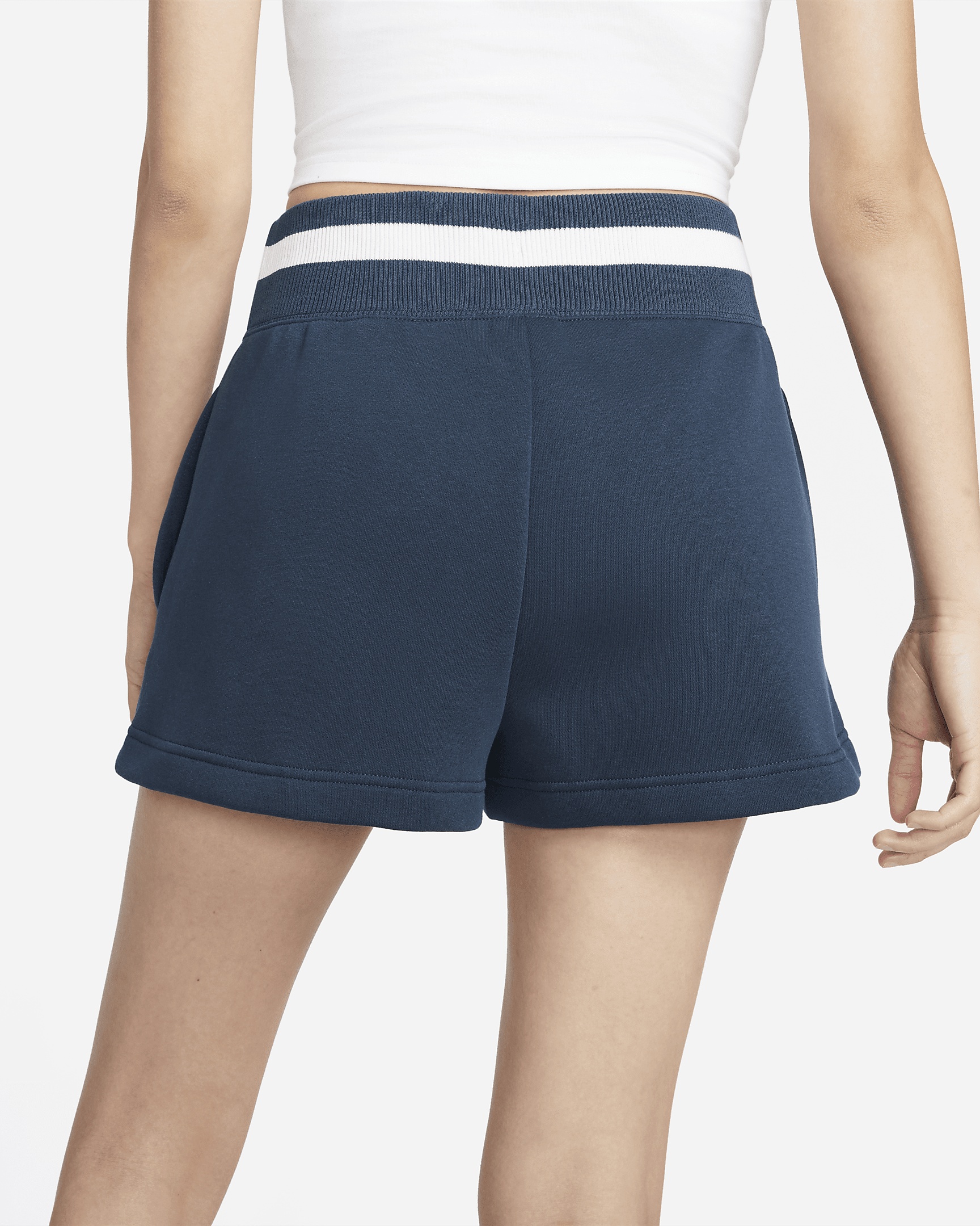 Nike Sportswear Phoenix Fleece Heritage Women's High-Waisted Shorts - 2