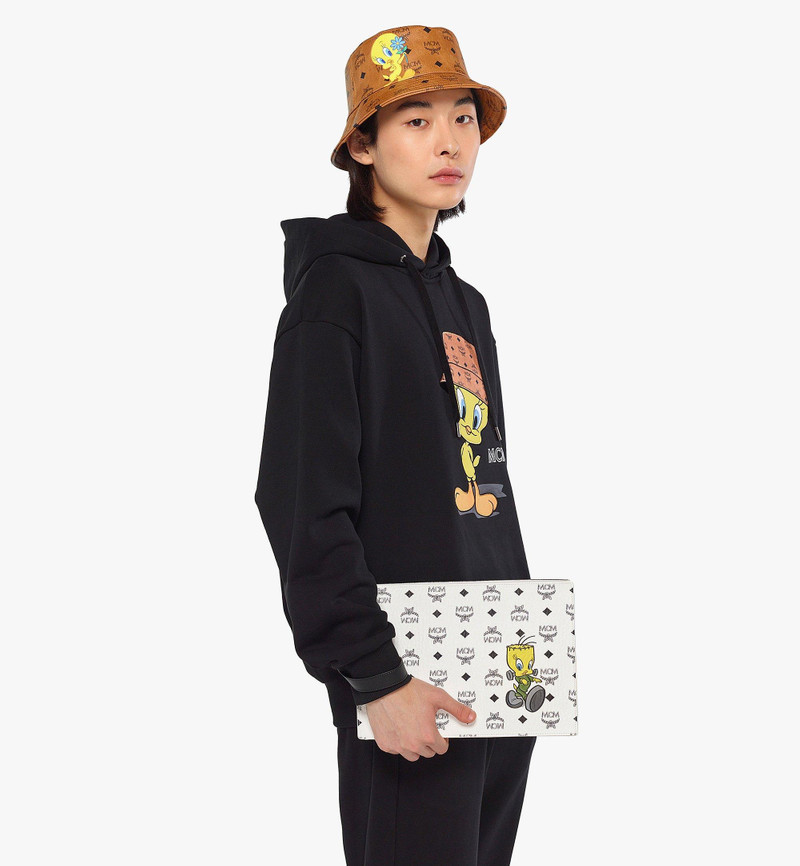 MCM Looney Tunes x MCM  Wristlet Zip Pouch in Visetos outlook
