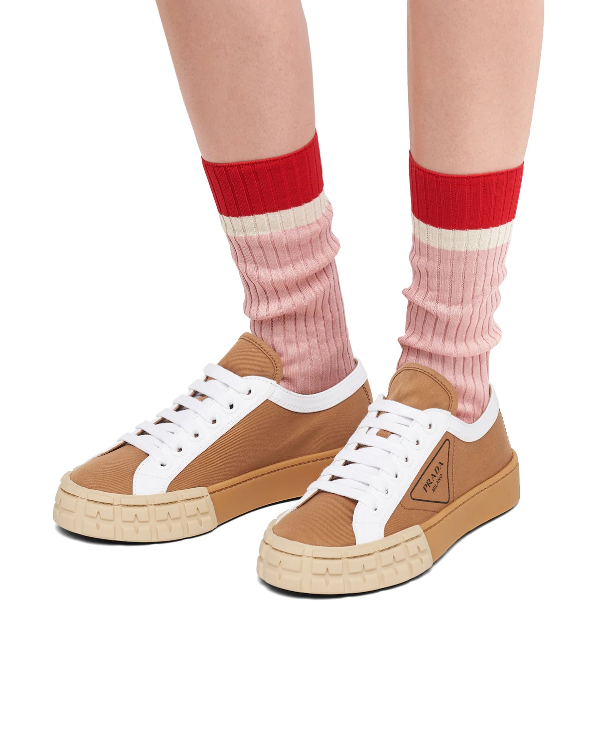 Gabardine sneakers - 5