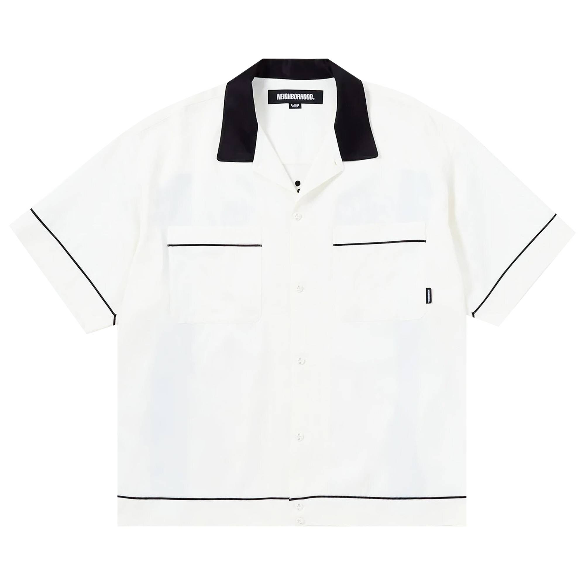 Neighborhood Bowling Shirt 'White' - 1