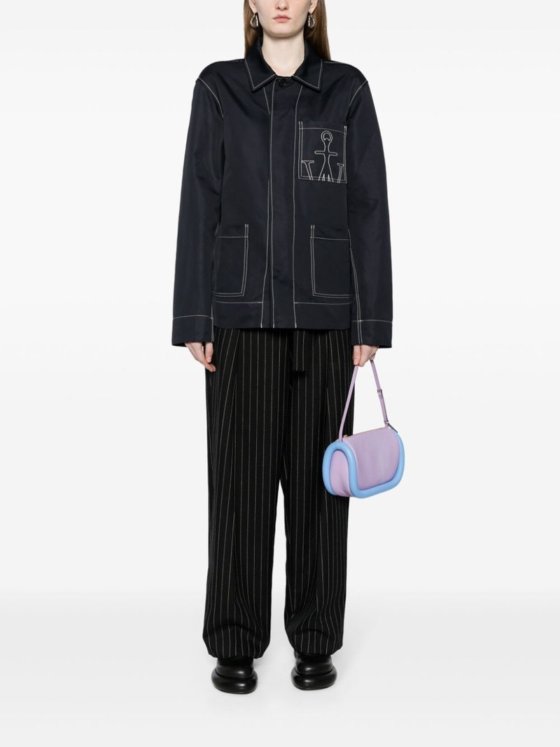 JW Anderson logo-embroidered chore jacket outlook
