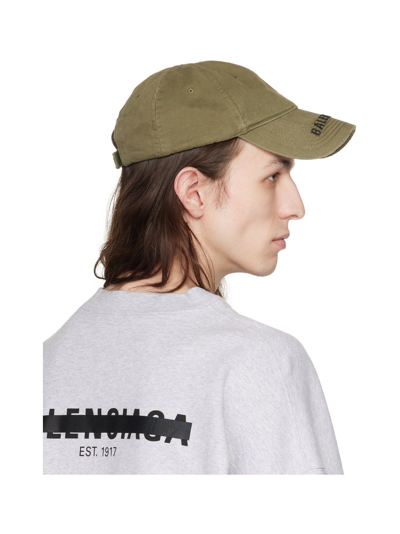 Balenciaga 로고 Visor 모자 3