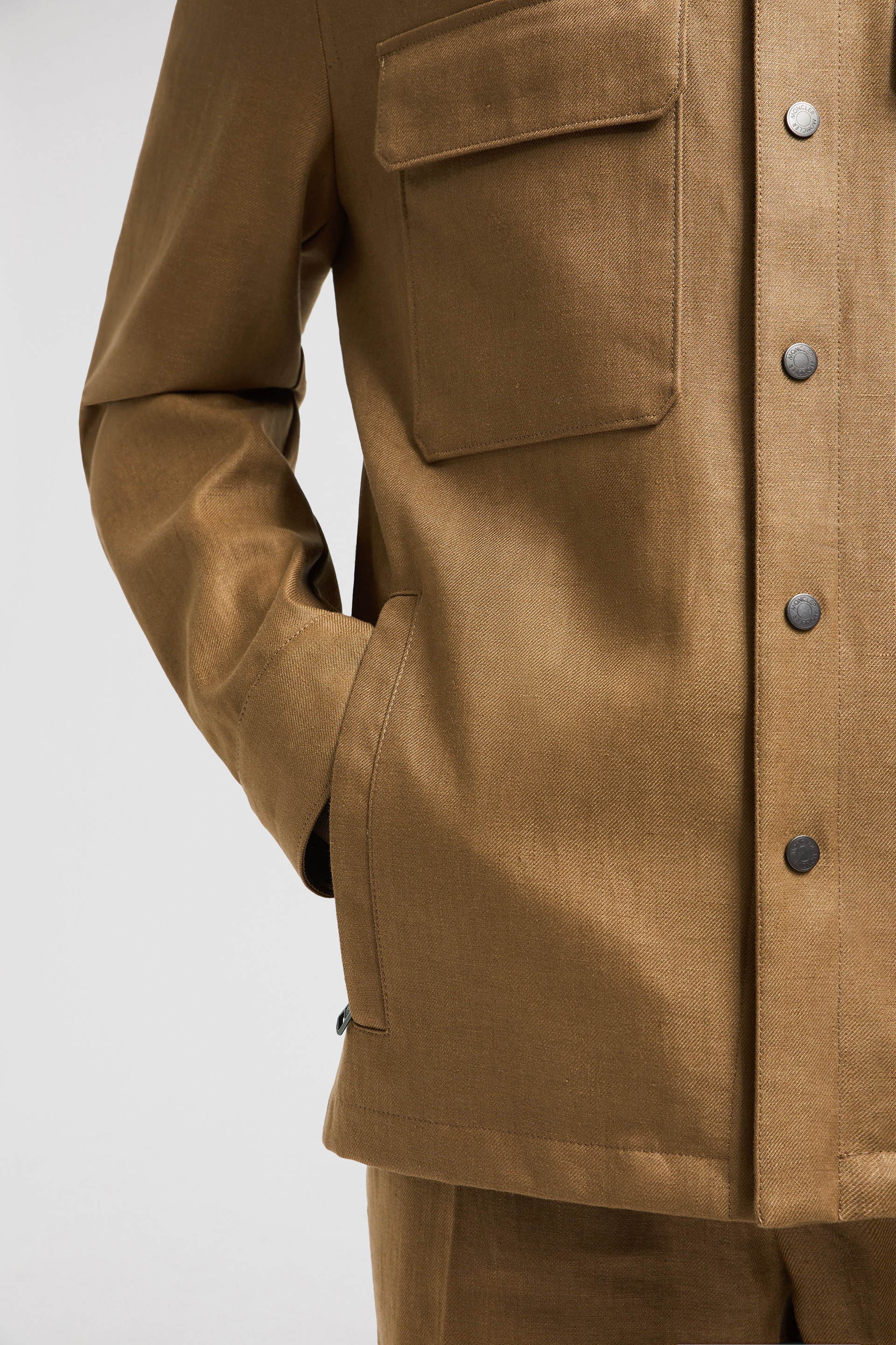 Callaqui Linen Shirt Jacket - 8