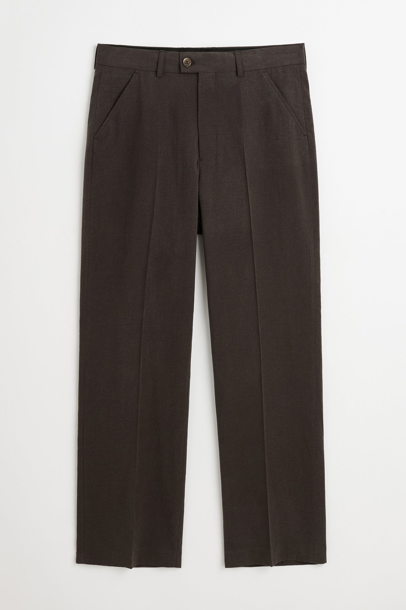 Darien Trouser Oak Brown Futuristic Silk - 1