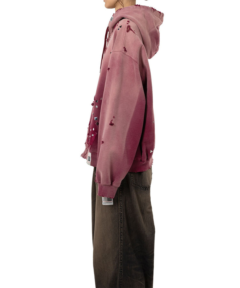 Sun Faded Like Embellished Zip-up Hoodie 19