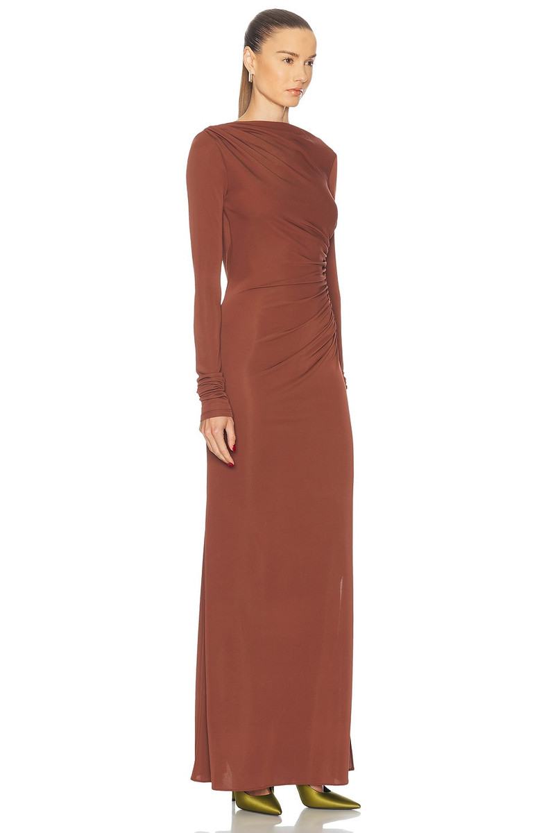 Veronica Draped Maxi Dress 3