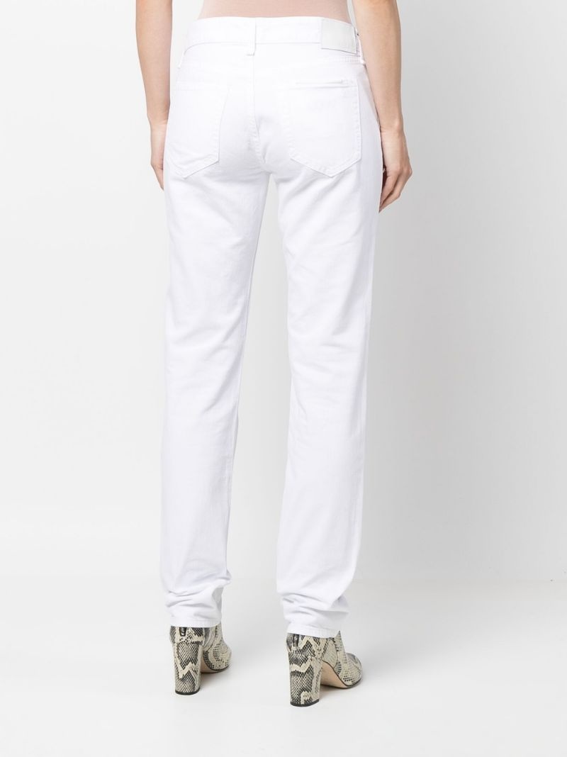 mid-rise slim-fit jeans - 5