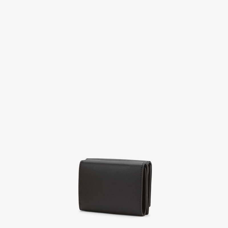 FENDI Black leather wallet outlook