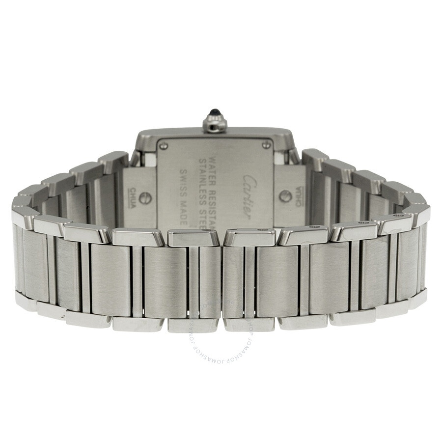 Cartier Tank Francaise Silver Dial Ladies Watch WE110006 - 3