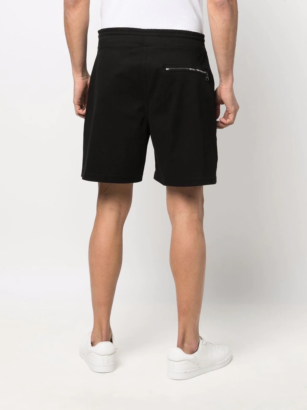 rear zipped pocket shorts - 4